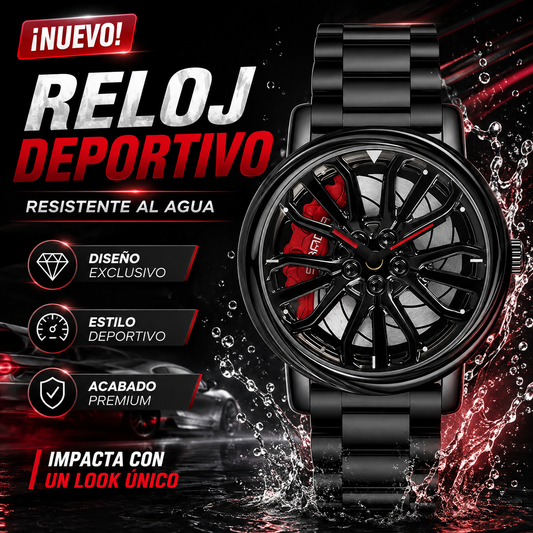Reloj Deportivo Resistente al Agua con Diseño Exclusivo (ENVIOS GRATIS + PAGA AL RECIBIR)